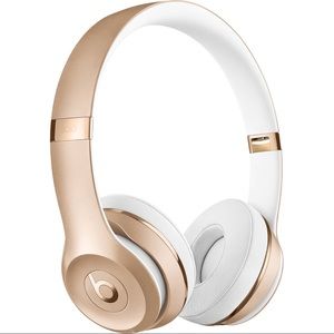 Beats Solo3 On-Ear Wireless Headphones - Gold
